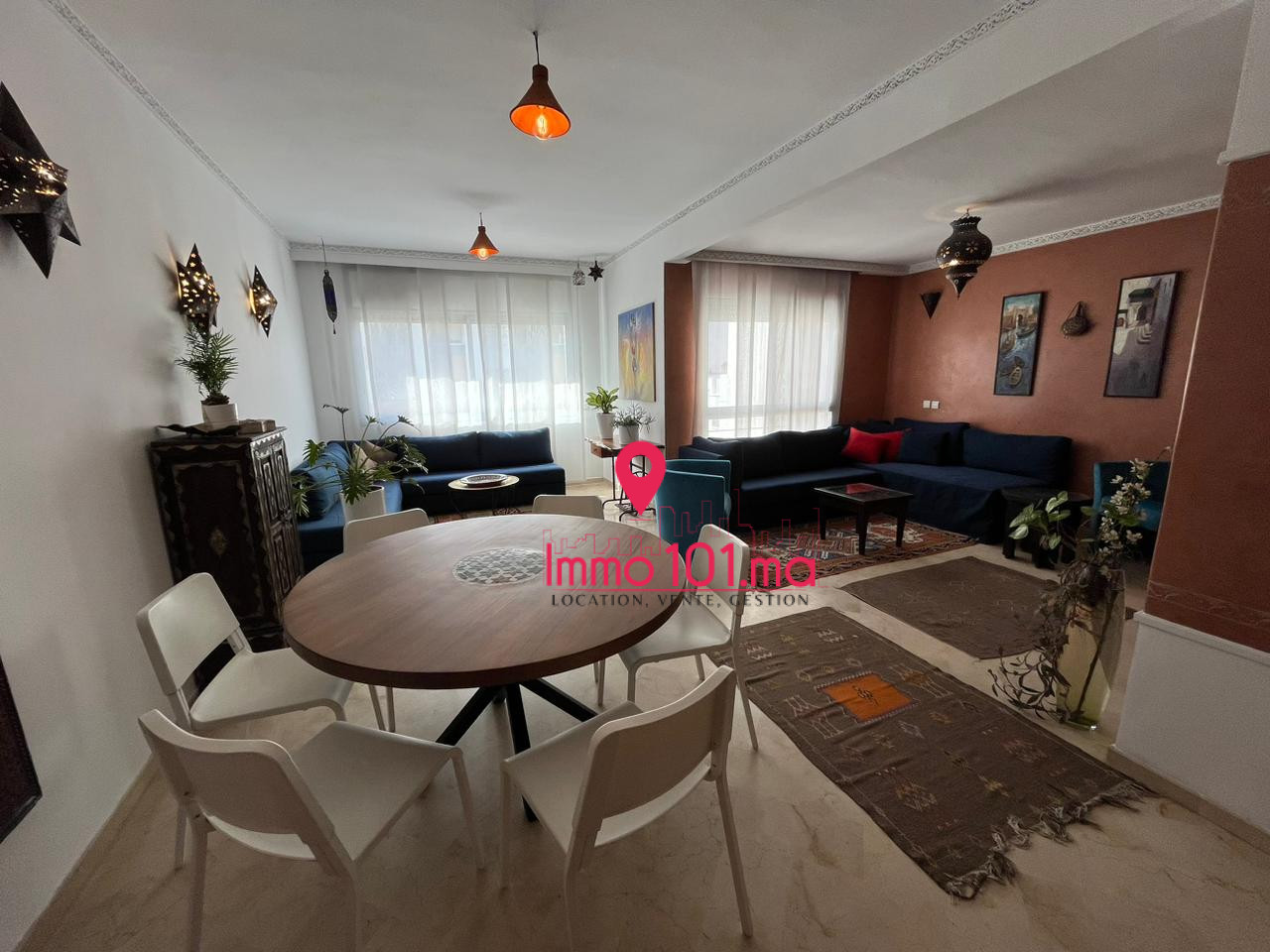 Location appartement meublé à l’Agdal AGLAM2521